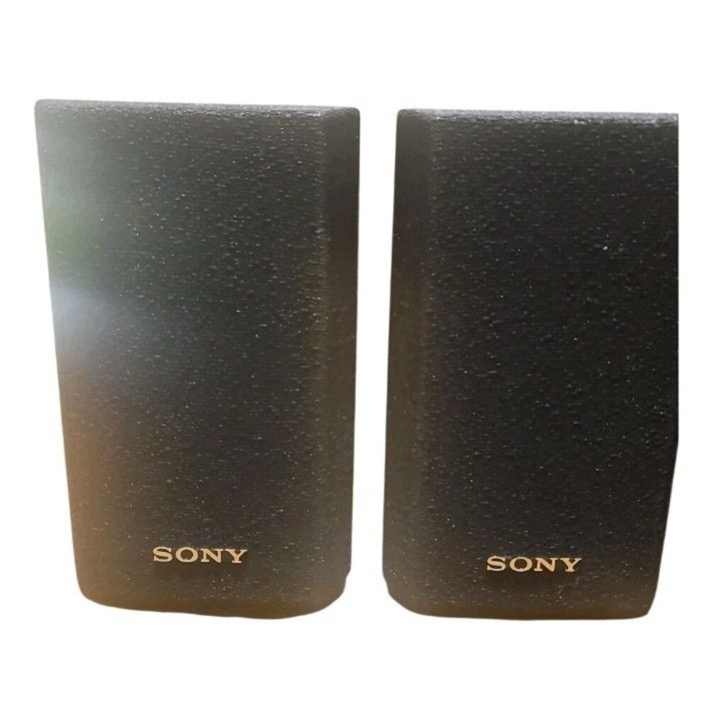 Sony SS-MSP2 4 Satellite Surround Sound Speakers Black 100W 8 Ohm Tested